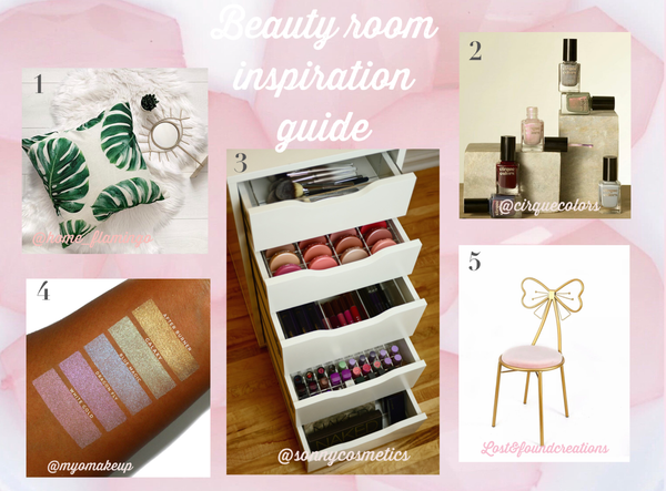 Beauty Room Inspirational Guide Round Up