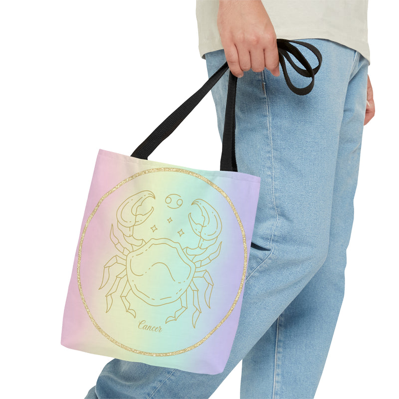 Cancer Crab Zodiac Astrology Sign Weekender Large Reusable Tote Bag