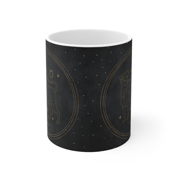 Taurus Bull Zodiac Astrological astrology Sun Sign Ceramic Coffee Mug 11oz