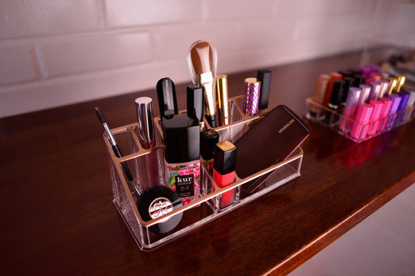 Keep Your Makeup Organized at Home, Office, School, Anywhere.
