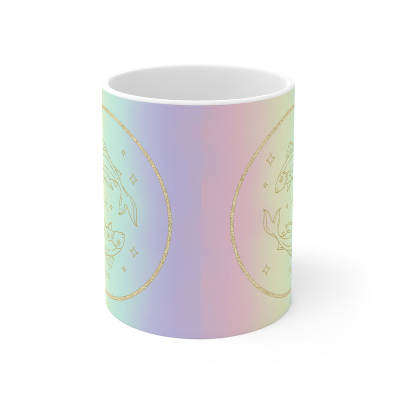 Pisces Zodiac Astrological astrology Sun Sign Ceramic Coffee Mug 11oz
