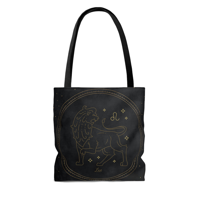 Leo Lion Zodiac Astrology Sign Weekender Large Reusable Tote Bag
