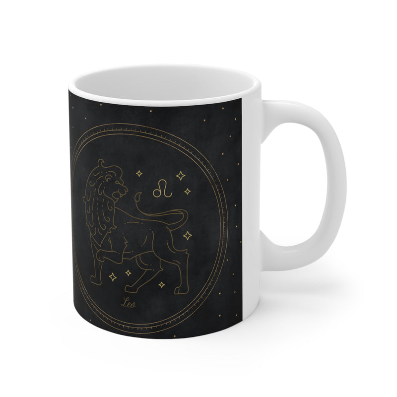 Leo Lion Zodiac Astrological astrology Sun Sign Ceramic Coffee Mug 11oz