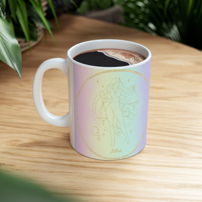 Libra Zodiac Astrological astrology Sun Sign Ceramic Coffee Mug 11oz