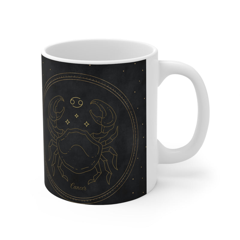 Cancer Crab Zodiac Astrological astrology Sun Sign Ceramic Coffee Mug 11oz