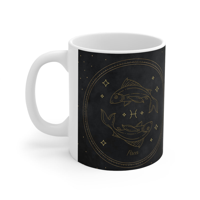 Pisces Zodiac Astrological astrology Sun Sign Ceramic Coffee Mug 11oz
