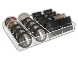 acrylic makeup drawer organizer ikea alex insert vanity top cosmetics