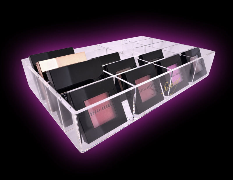 Acrylic Makeup Organizer Ikea Alex Drawer insert Holder Blush Compact Divider Impressions Vanity ByAlegory
