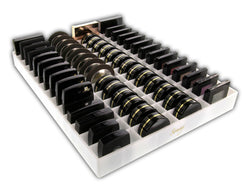 makeup room vanity organizer ikea alex drawer storage blush acrylic divider tray